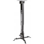 SBOX stropní držák na projektor, výškově nastavitelný, otočný, nosnost až 20 kg, černá (PM-18M) – Zboží Živě