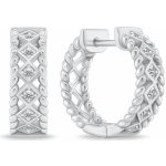 Brilio Silver náušnice PE046 – Sleviste.cz