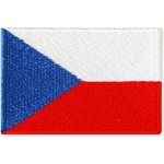 Vyšívané nažehlovací vlajky - Česká republika – Zboží Dáma