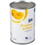 ARO Broskve půlené 425ml plech – Sleviste.cz