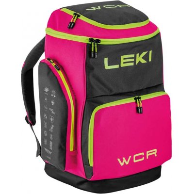 LEKI Skiboot Bag WCR - neonpink-black-neonyellow 85L 2026/2027 – Hledejceny.cz