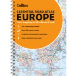 Collins Essential Road Atlas Europe – Zboží Dáma
