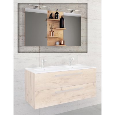 VCM Budasi dub medový 112 x 11,5 x 59 cm – Hledejceny.cz