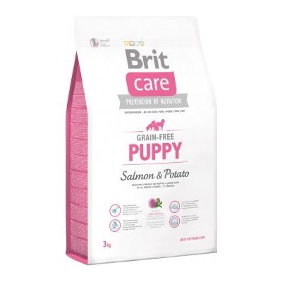 BRIT CARE GRAIN-FREE PUPPY SALMON & POTATO 3 kg