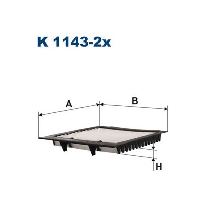 FILTRON Filtr, vzduch v interiéru K1143-2X – Sleviste.cz