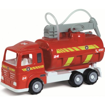 Androni Heavy Trucks hasičký vůz s funkční stříkačkou a pogumovanými koly délka 52 cm – Hledejceny.cz