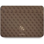 Guess 4G Metal Logo Sleeve MacBook 13" Air hnědá GUCS13G4GFBR – Zboží Živě