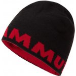 Mammut Logo beanie Červená Černá – Hledejceny.cz