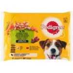 Pedigree Adult kuřecí & zelenina a hovězí & zelenina 4 x 100 g – Hledejceny.cz