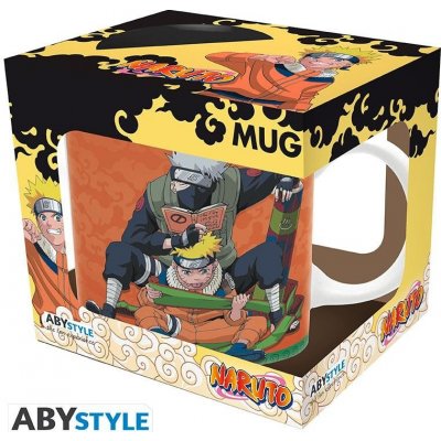 Naruto Hrnek keramický - Kakashi illustrations (objem 320 ml) – Zboží Mobilmania