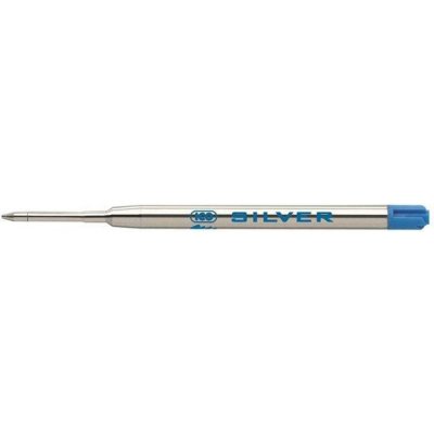 ICO 16619 Silver náplň do kuličkového pera 0,8 mm modrá – Zboží Živě