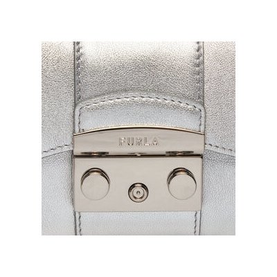 Furla kabelka Metropolis Mini crossbody Remi WB00930-BX2658-Y3000-1057 Stříbrná