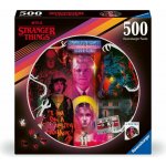 Ravensburger Kruhové Stranger Things 500 dílků – Sleviste.cz