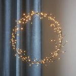 Star trading Závěsný svítící věnec STAR NIKE 200x LED P.35 cm černý – Hledejceny.cz