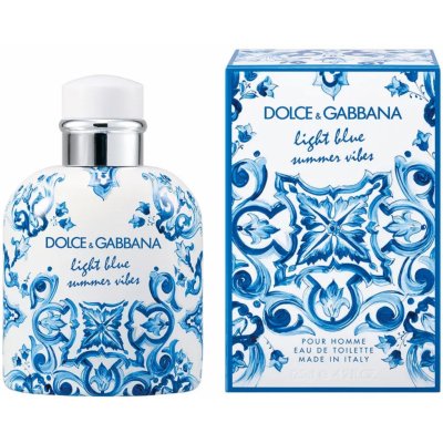 Dolce & Gabbana Light Blue Summer Vibes toaletní voda pánská 125 ml – Zboží Mobilmania
