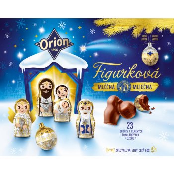 Orion Vánoční kolekce mléčná figurková 366 g