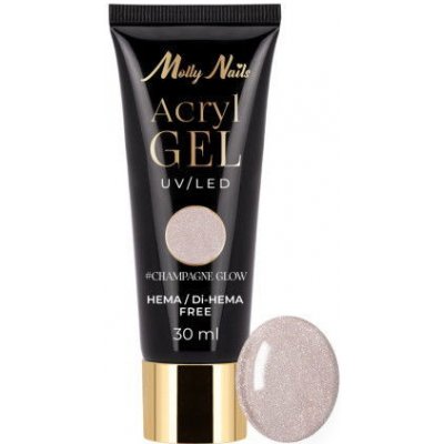 Molly Nails Acrygel Champagne Glow 30 ml – Hledejceny.cz
