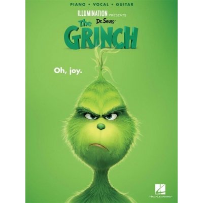 Dr. Seuss' The Grinch Oh, joy. vánoční melodie pro zpěv a klavír s akordy pro kytaru – Hledejceny.cz