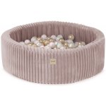 Plush Nest suchý bazén kulatý Puffy Lamell 90 × 30 cm růžový s 200 míčky – Hledejceny.cz