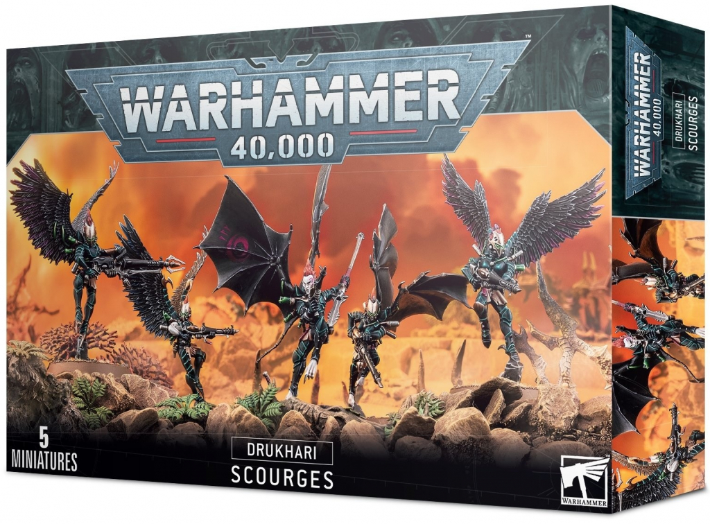 GW Warhammer 40.000 Drukhari Scourges