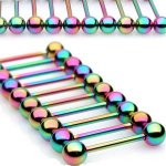 Steel Edge piercing do jazyku SEHBJBT – Zboží Dáma