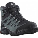 Salomon X Ward Leather Mid GTX W 471820 dámské vyšší nepromokavé India ink – Zboží Dáma