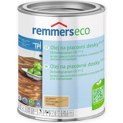 Remmers eco olej na pracovní desky 0,375 l bezbarvý