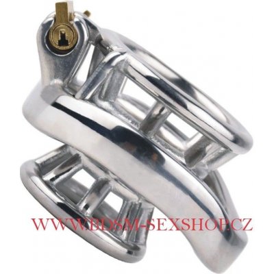 pánský nerezový pás cudnosti 55 mm – Zboží Dáma