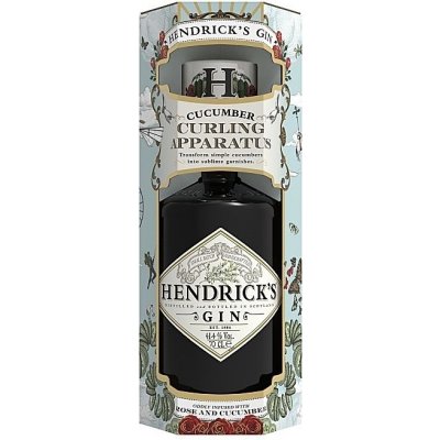 Hendrick's Gin + Cucumber Curler 41,4% 0,7 l (holá láhev) – Zboží Mobilmania