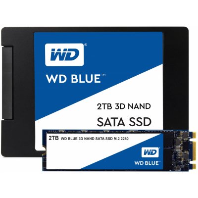 WD Blue 2TB, WDS200T2B0B – Zboží Mobilmania