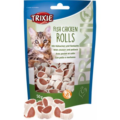 Trixie Premio Fish Chicken Rolls kuřecí a treska 50 g – Sleviste.cz