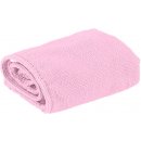 Beauty BQ22B Rychleschnoucí ručník na vlasy, čepice, 24 x 19 cm, růžový