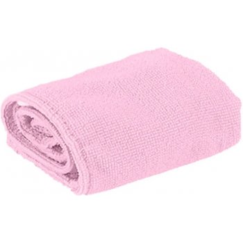 Beauty BQ22B Rychleschnoucí ručník na vlasy, čepice, 24 x 19 cm, růžový