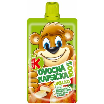 KUBÍK 100% jahoda banán mrkev jablko 100 g – Sleviste.cz