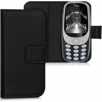 Pouzdro A-K z pravé kůže Nokia 3310 (2017), světle hnědé – Zboží Mobilmania
