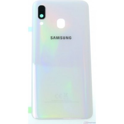Kryt Samsung Galaxy A40 A405FN zadní bílý
