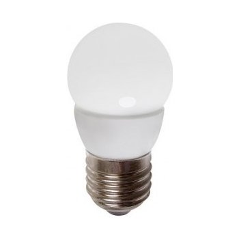 S-LUX lights žárovka LED E27-B45-6W-SMD-WW teplá bílá aluminium 500lm 3000k 270°