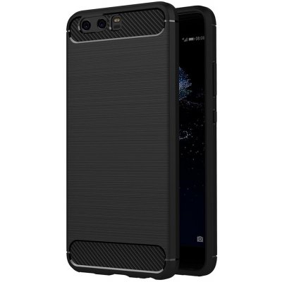 Techsuit - Karbonový silikon - Huawei P10 Plus - černý – Zboží Živě