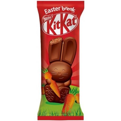 KitKat Kit Kat Milk Chocolate Bunny 29g od 25 Kč - Heureka.cz