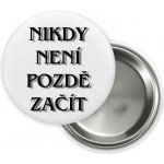 DJ Kolečko Nikdy není pozdě začít Magnetka na ledničku 44 mm – Hledejceny.cz