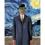 zuty Malování podle čísel Syn člověka inspirace van Goghem 40 x 50 cm bez rámu a bez vypnutí plátna – Hledejceny.cz