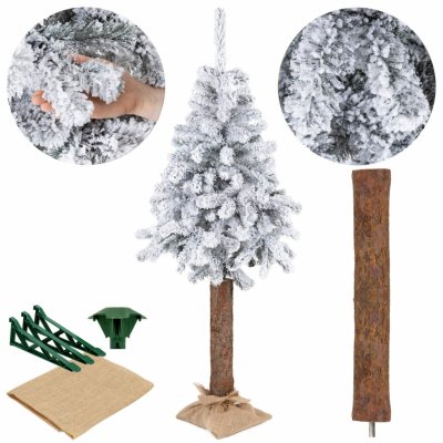Springos CT0202 ZASNĚŽENÝ SMRK NA KMENI 180 CM – Hledejceny.cz