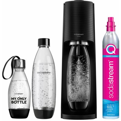 Sodastream Terra Black + 3 láhve – Sleviste.cz