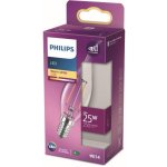 Philips 8718699763190 LED žárovka 1x2W E14 250lm 2700K teplá bílá, čirá, EyeComfort – Hledejceny.cz