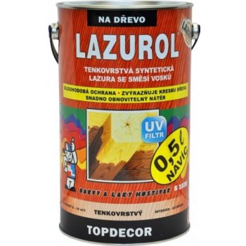 Lazurol Topdecor S1035 4,5 l přírodní