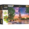 Puzzle Trefl s třídičem 2v1 Eiffelova věž Paříž 1000 dílků
