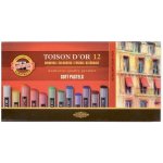 KOH-I-NOOR Křída prašná kulatá souprava TOISON D´OR 8512 12 barev – Zbozi.Blesk.cz