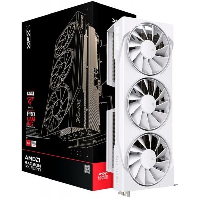 XFX Swift Radeon RX 9070 OC White Triple Fan Gaming Edition 16GB GDDR6 RX-97SWFB3W9 – Hledejceny.cz