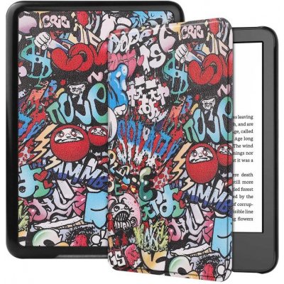 Vsechnonamobil 114553 ART Zaklápěcí pouzdro pro Amazon Kindle 11. generace 2022 / 2024 GRAFFITI – Zboží Živě