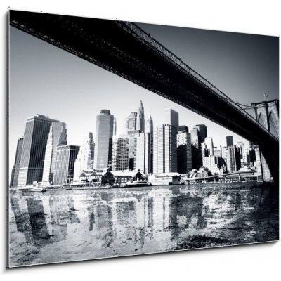 Obraz 1D - 100 x 70 cm - New York Amerika architektura arkýř – Zboží Mobilmania